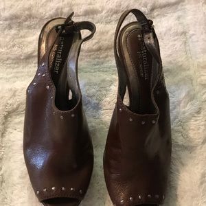 Naturalizer inside comfort brown dress sandals